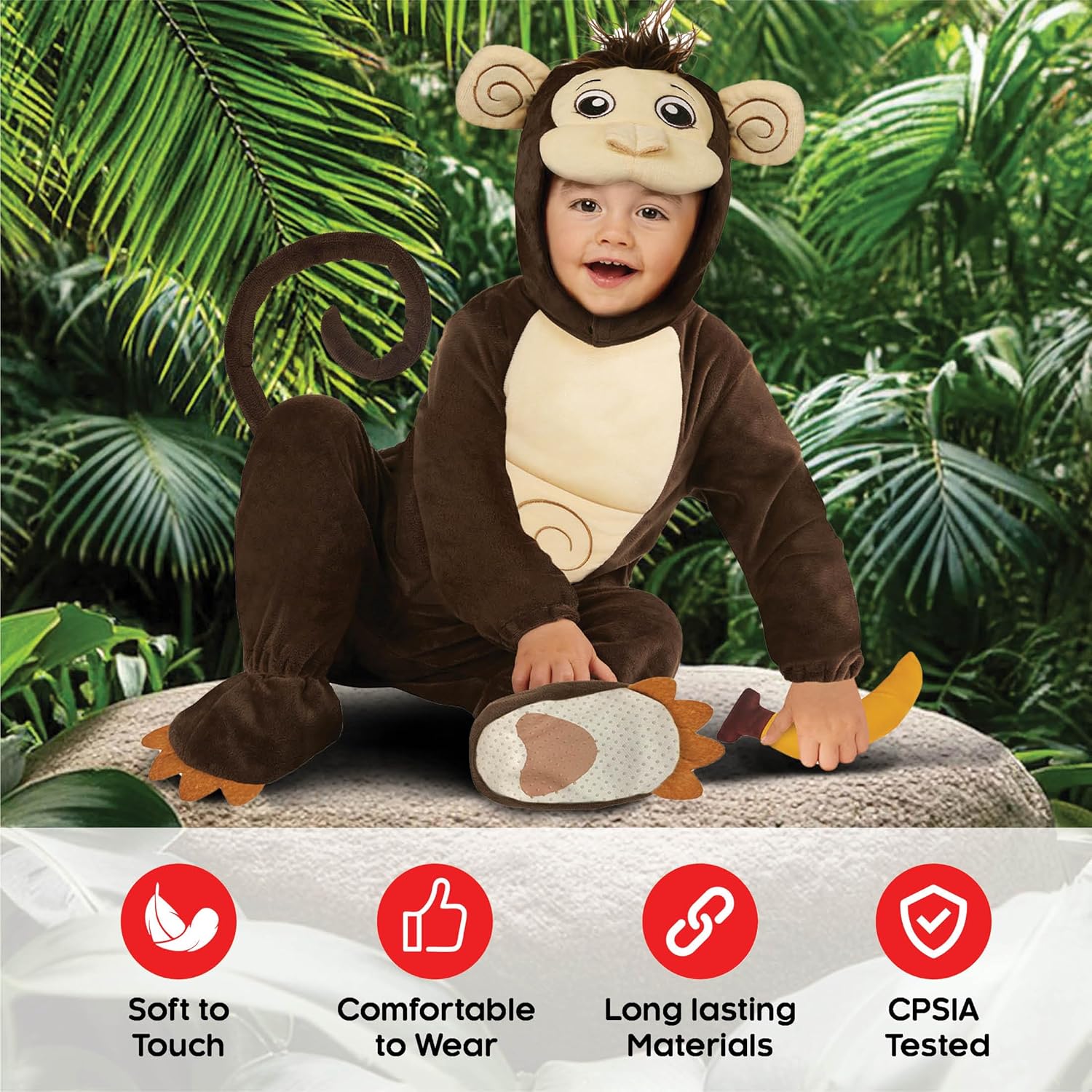 Morph Monkey Toddler Costume - Halloween