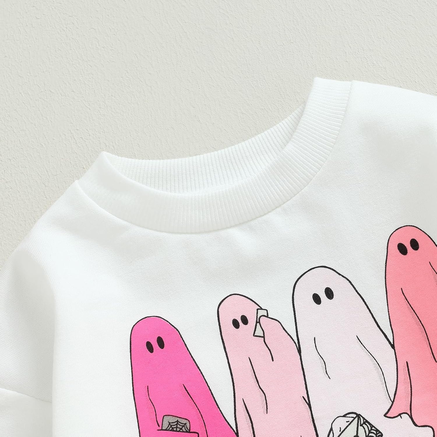 Hoanselay Halloween Baby Romper Ghost Print Onesie