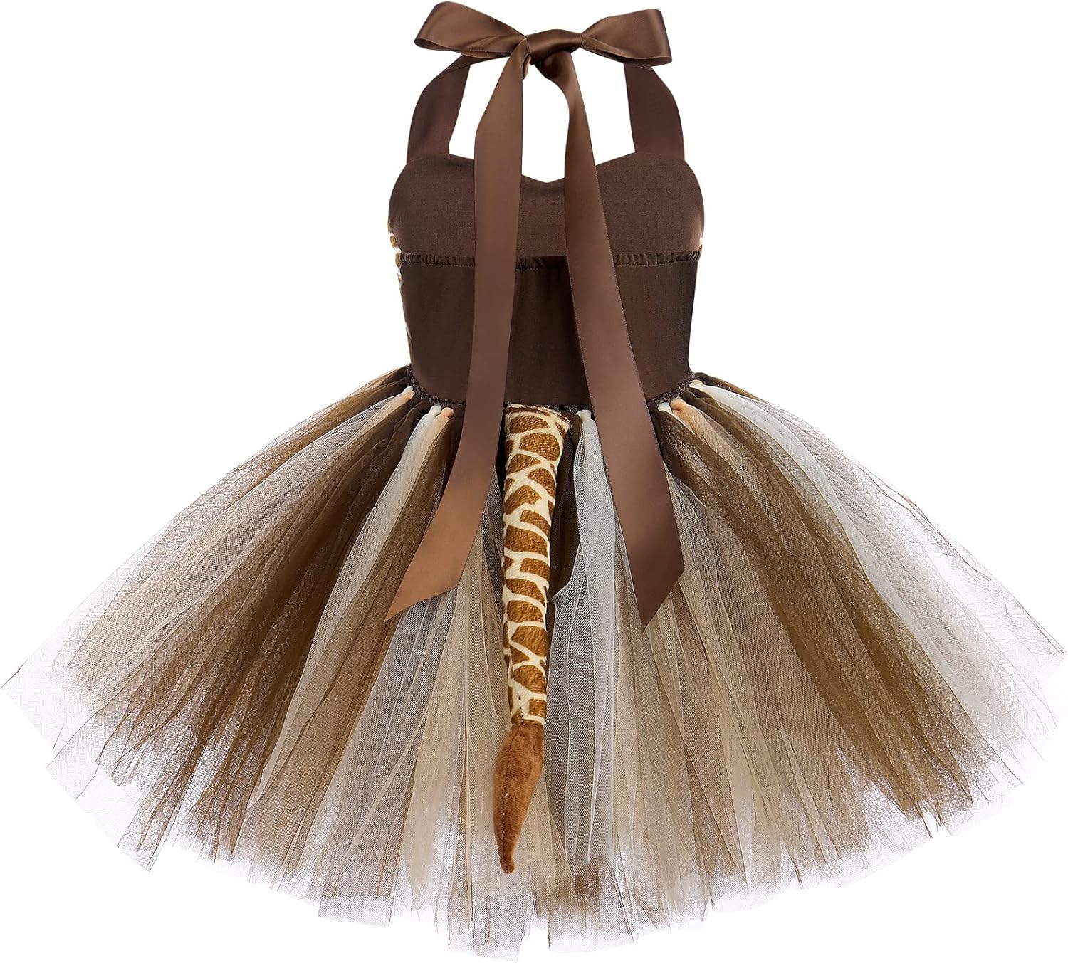 IWEMEK Girls Jungle Cosplay Tutu Dress 3pcs Set