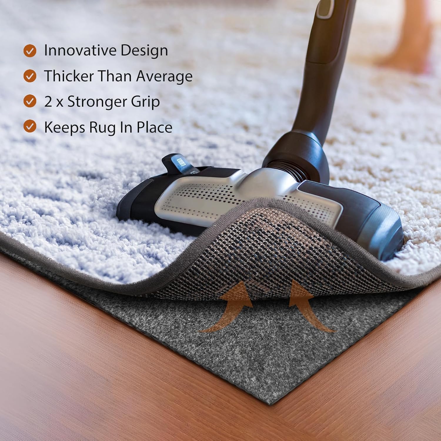 Comfypad Felt Rug Pad 2x6ft Non-Slip Floor Protector