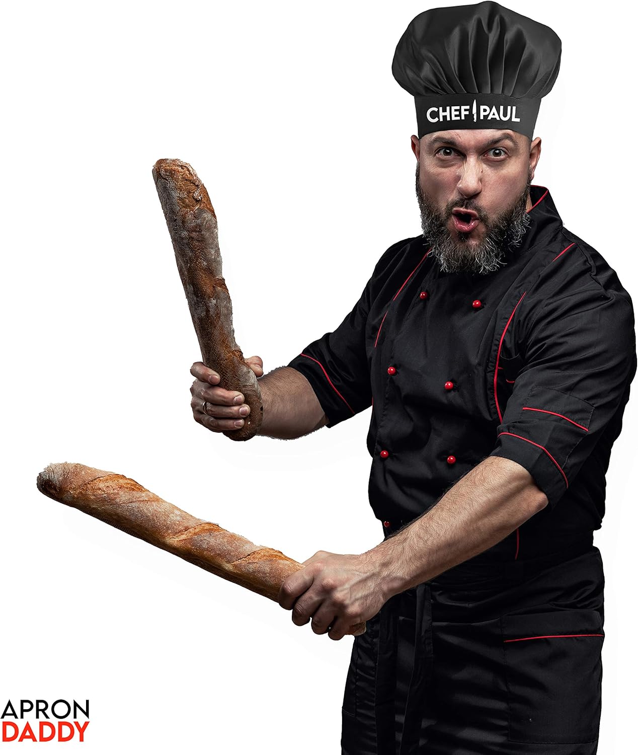 Custom Chef Hat with Name - Adjustable for Men Women