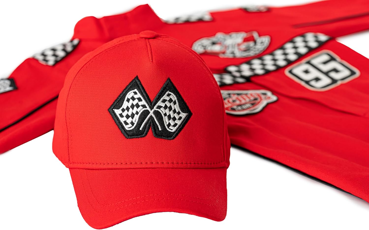 Handmade Race Car Driver Costume for Toddlers