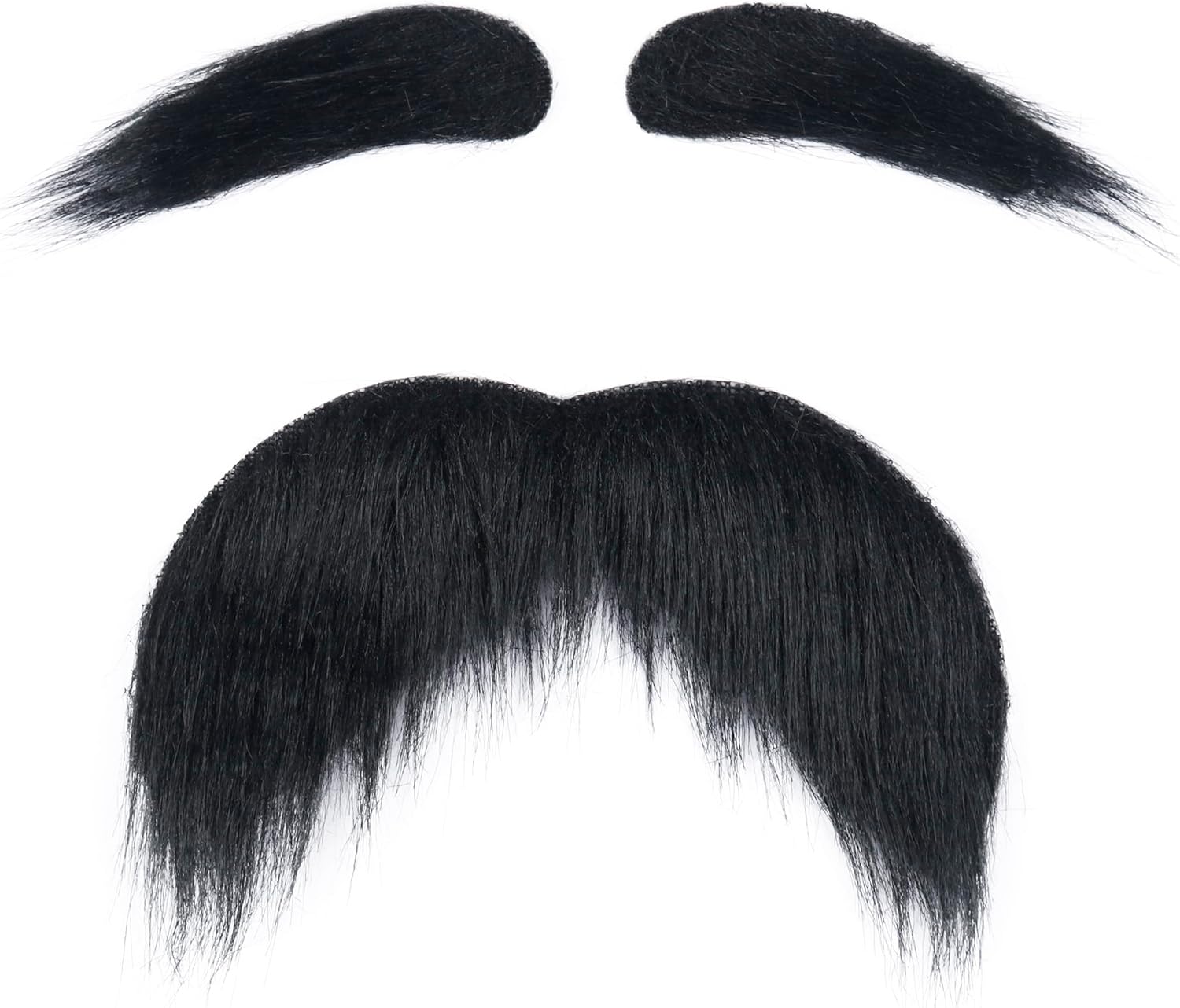 Koonfan Fake Mustache and Eyebrows Set