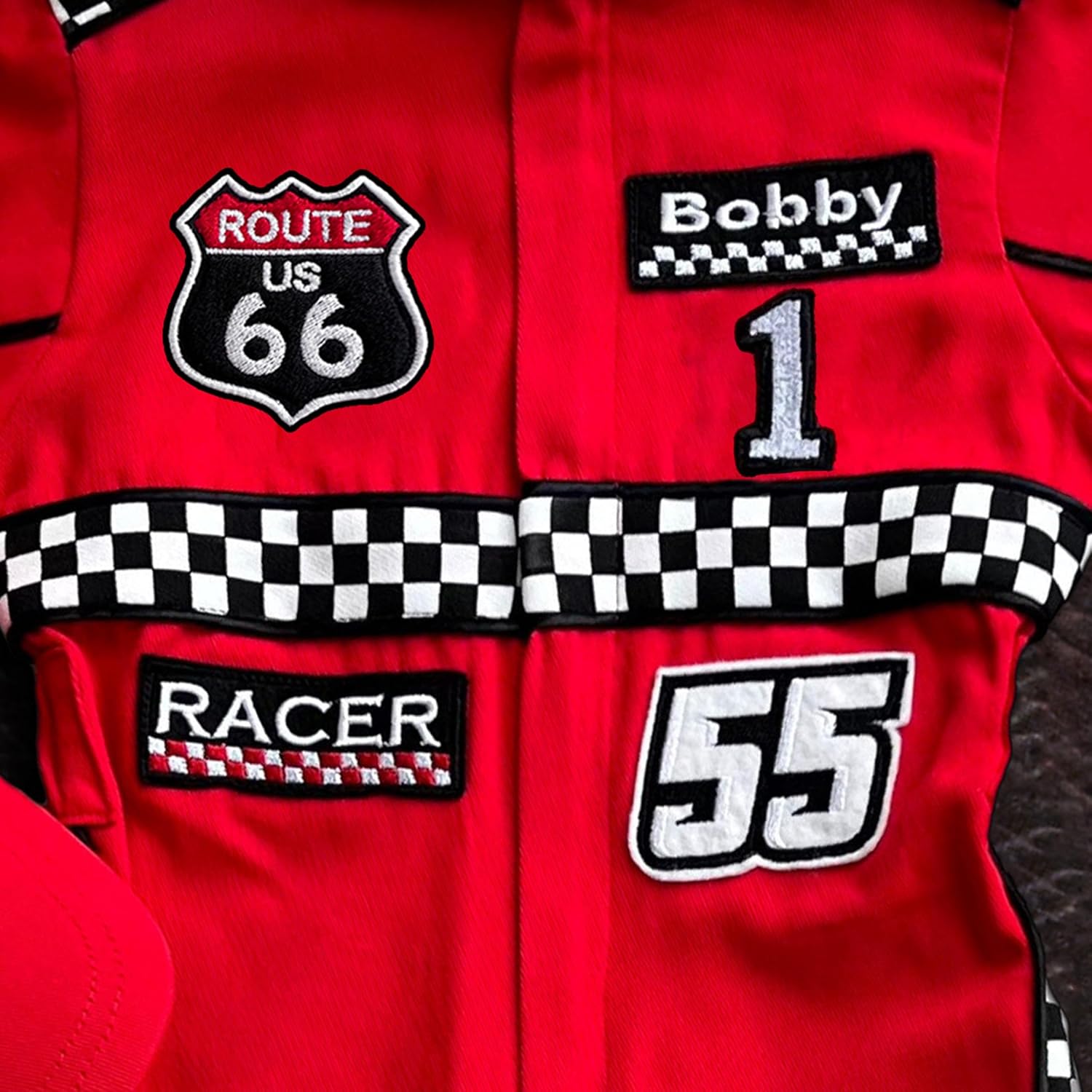 Costumes Club Handmade Race Car Driver Costume for Toddlers - 2T