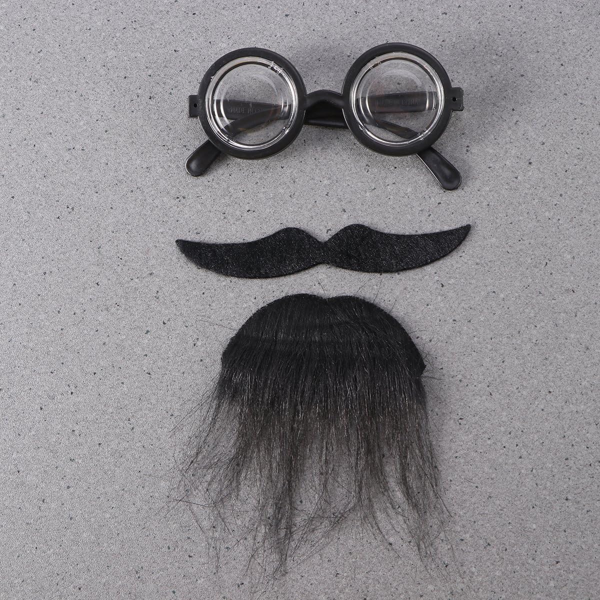 Halloween Fake Beard and Eyebrows Costume Kit