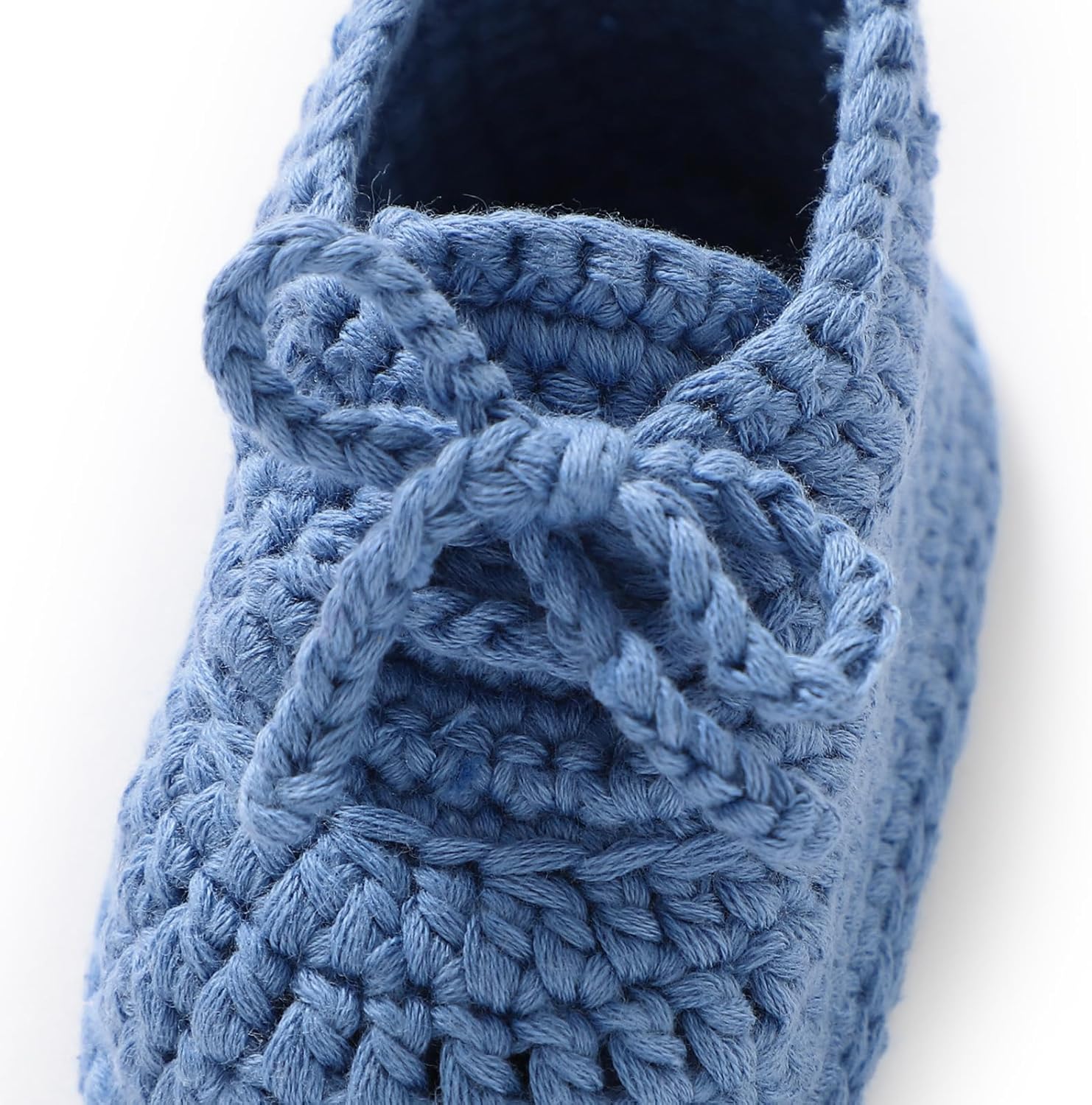 Hadetoto Baby Booties Cotton Knit Soft Socks Shoes for Newborn