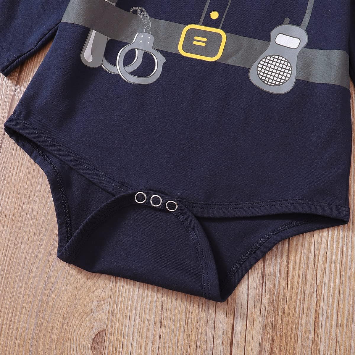 Baby Boy Police Costume Outfit with Hat