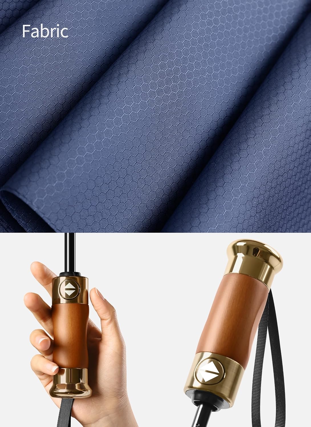 Rain Cats Extra Large 46 Inch Folding Umbrella