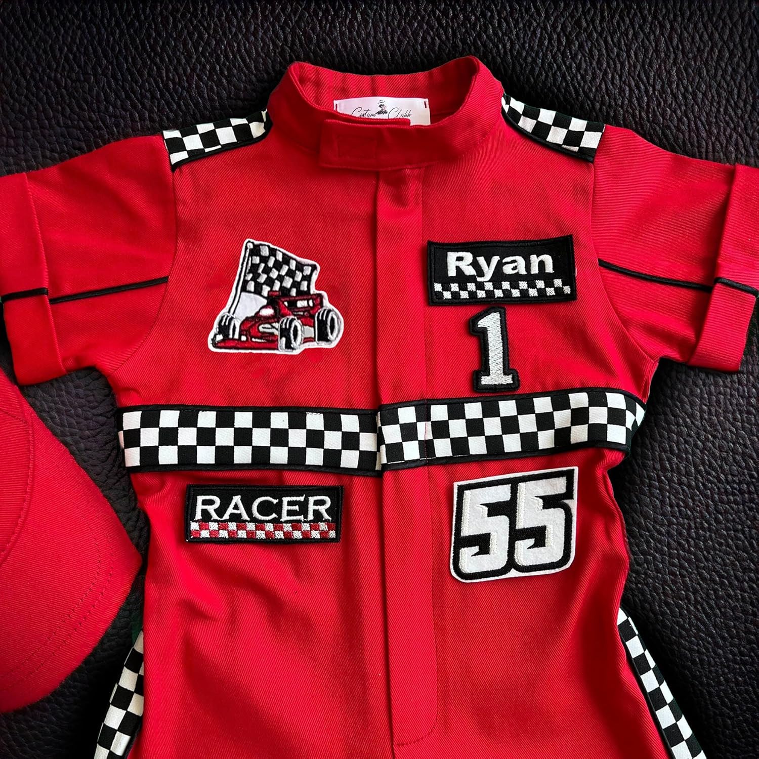 Costumes Club Handmade Race Car Driver Costume for Toddlers - 2T