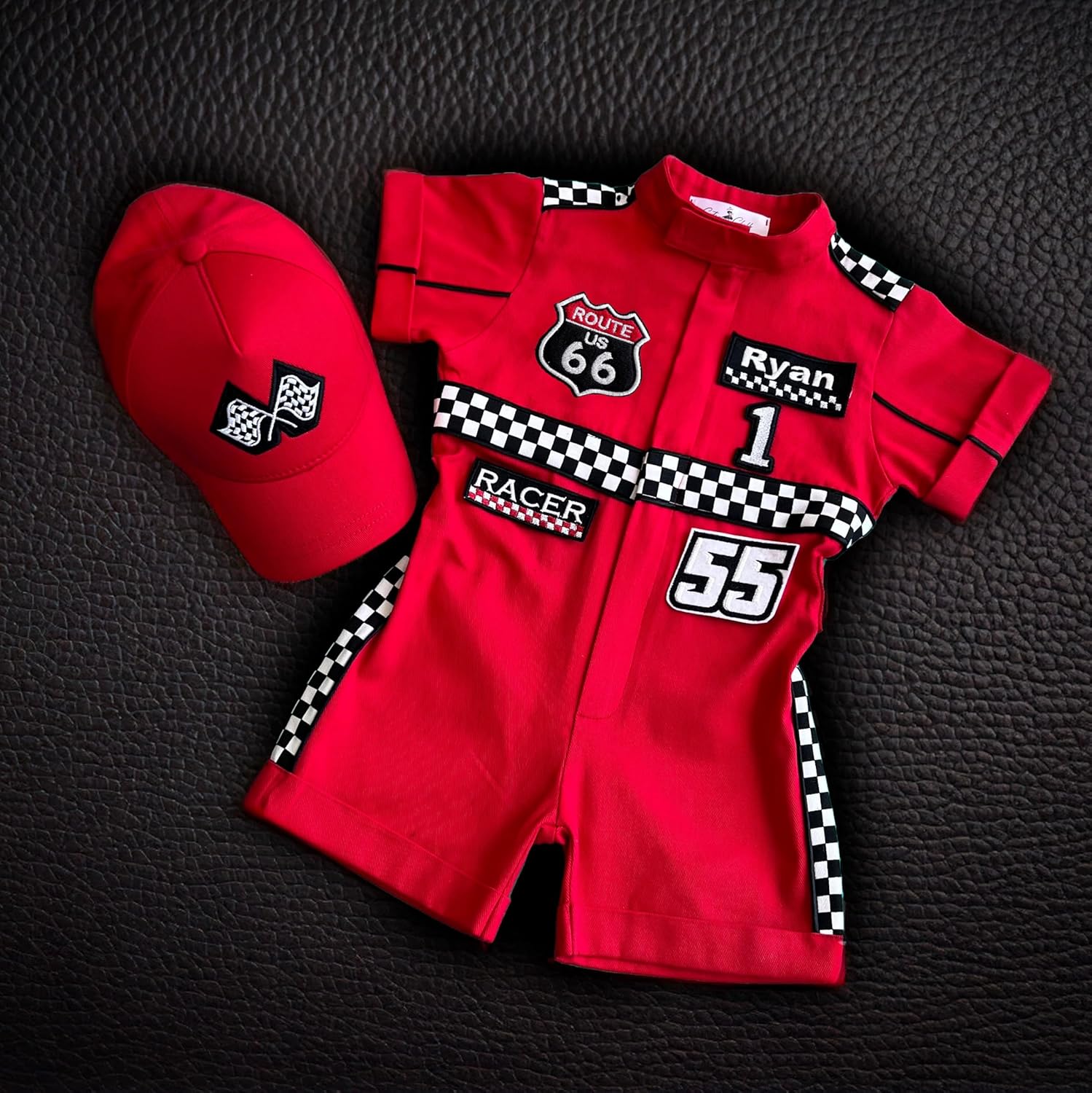 Costumes Club Handmade Race Car Driver Costume for Toddlers - 2T