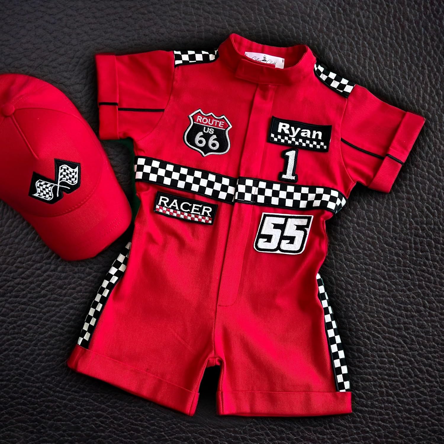 Costumes Club Handmade Race Car Driver Costume for Toddlers - 2T