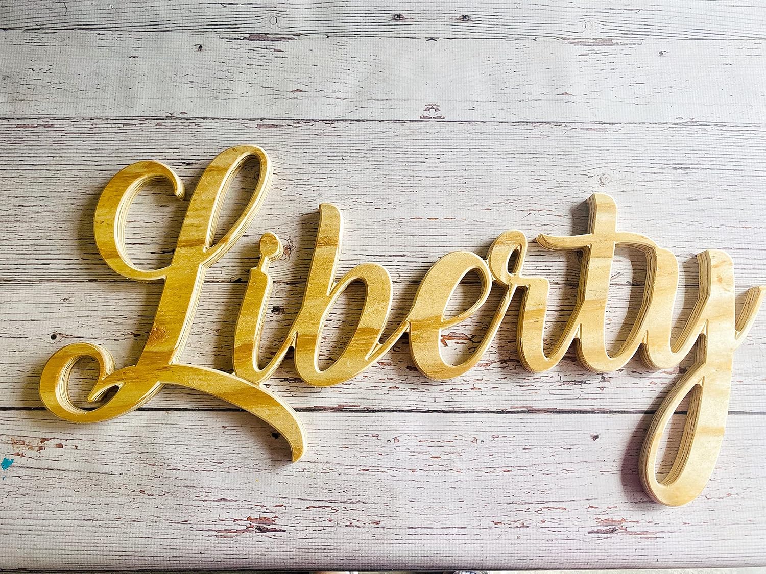 Personalized Wooden Name Plaque for Baby Kids Nursery Decor
